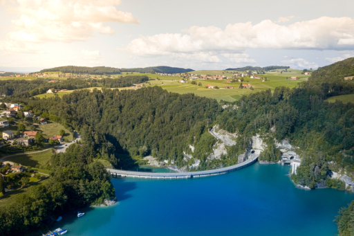 barrage de Rossens
