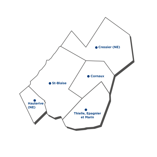 Zone de desserte CAD Entre-deux-Lacs